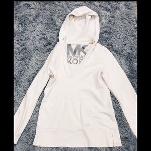 Michael Kors white hoodie